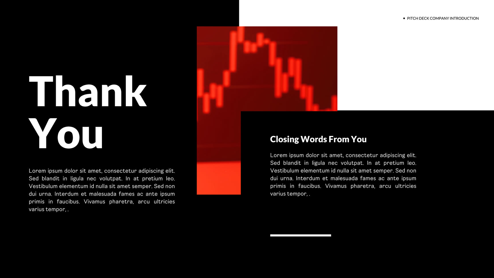 Red Modern Business Pitch